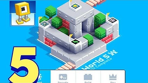 Fancade - World 5 , Gameplay Walkthrough Complete ( IOS / ANDROID)