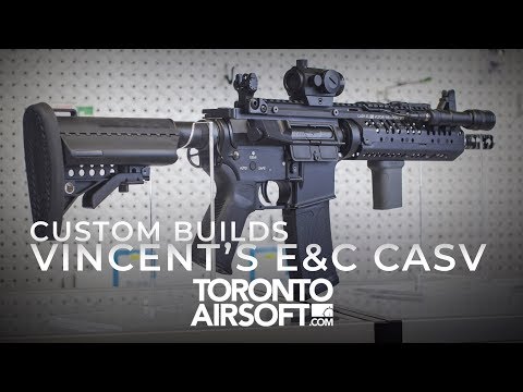 Real Rail On An E C Custom Build Vincent S Casv Torontoairsoft Com Youtube