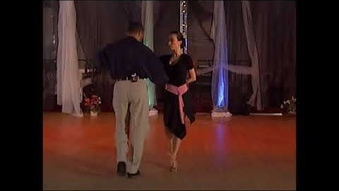 StepFlix Mambo Salsa, level 2, Lesson 7: hammer lock dance step