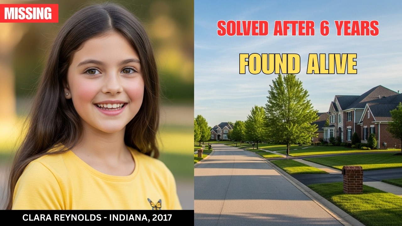 Clara Reynolds Missing Since 2017 | Found Alive at 15 After 6-Year Abduction