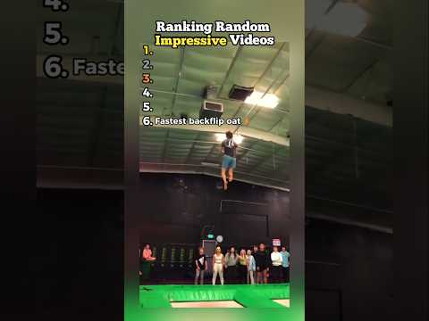 Ranking Most Impressive Videos 😎 #best #skill