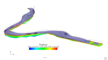 Tidal Prizm of the Ishikari River