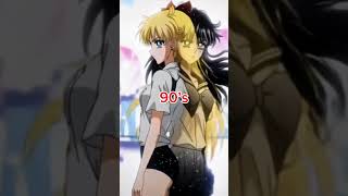 Now vs Then | Rei & Minako through time #reihino #minakoaino #sailormoon