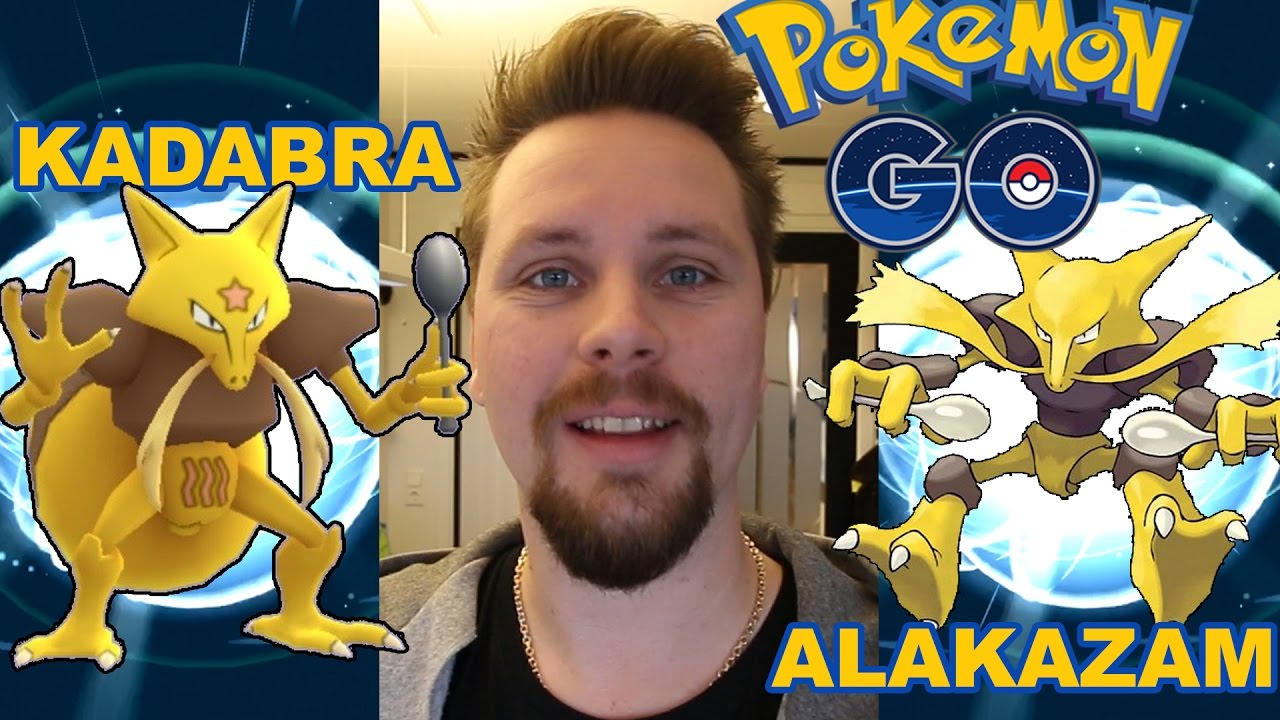 POKEMON GO PÅ SVENSKA | ÄNTLIGEN KADABRA & ALAKAZAM EVOLVE - YouTube
