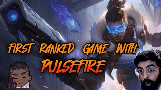 Ostrich - First Ranked Game With Pulsefire Lucian & I'm vs Nightblue3
