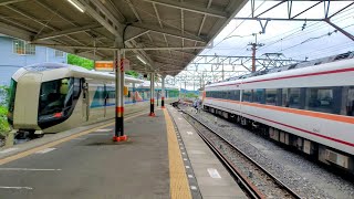 【4K60p】東武500系 特急リバティけごん36号浅草行 東武日光線東武日光駅発車映像　2023-05-20