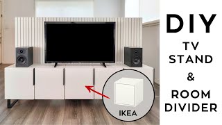 DIY TV Console Stand | DIY Room Decor | Living Room Makeover