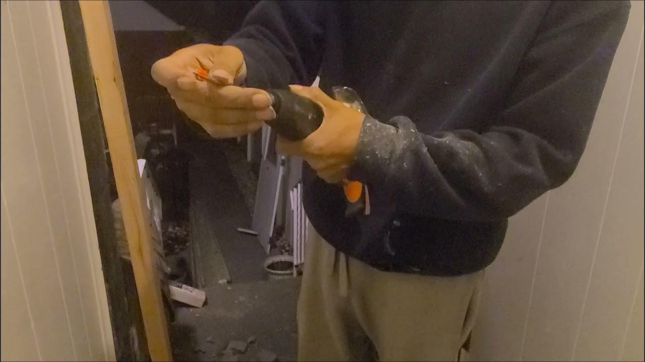 How to nail into cinder block, concrete or brick with ramset YouTube