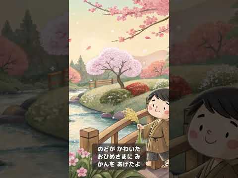 わらしべ長者【1分アニメ絵本】ナレーション付き