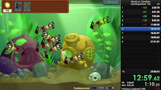*FORMER WORLD RECORD* Plants vs. Zombies Zombiquarium 10x in 23:29