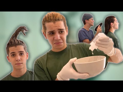 JE ME TEINS LES CHEVEUX ! (ça tourne mal)