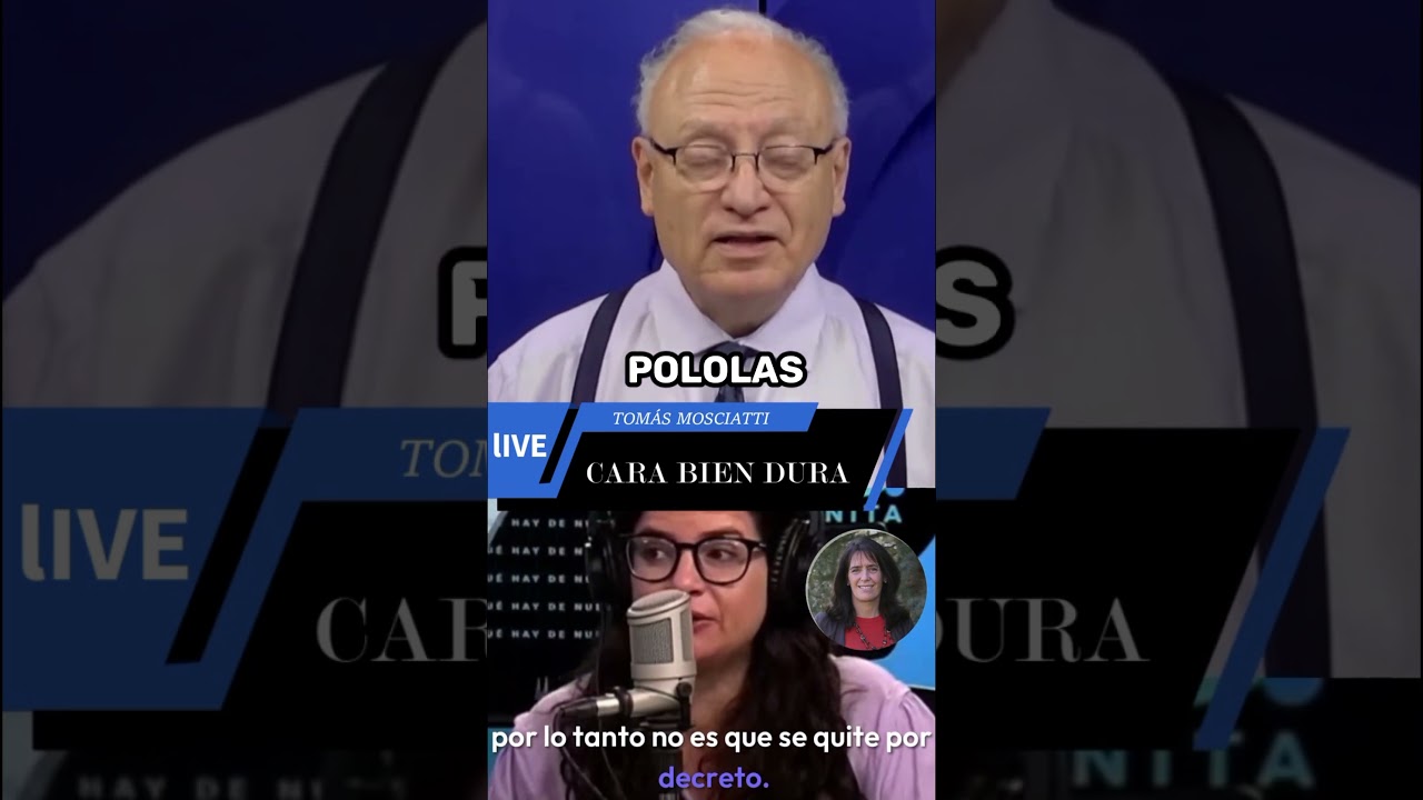 CARA BIEN DURA Tomas Mosciatti por dichos de A.Orellana sobre PRIMERA DAMA