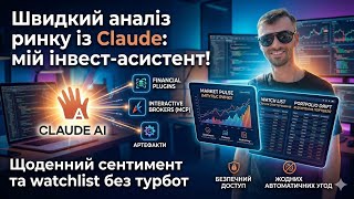 Автоматизую аналіз ринку з Claude AI: інвестиційний асистент з нуля (Interactive Brokers + MCP)