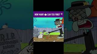 how many can you find? #count #spongebob #cartoon
