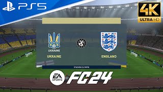 FC 24 | Ukraine vs England | UEFA EURO 2024 Qualifiers - Full Match | PS5™ [4K HDR]