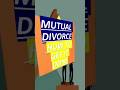 Mutual Divorce Procedure #shorts #indianlaw
