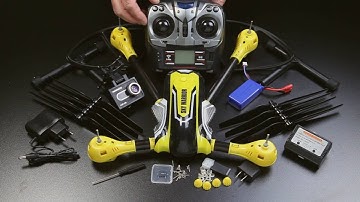 Kai Deng K70C Altitude Hold, unboxing, Assembly,  Review & First Impressions