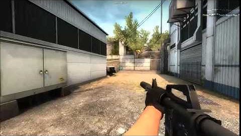 CSGO MP7/M4A1 Ace on Cache