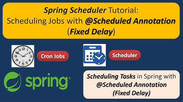 Spring Scheduler Tutorial: Scheduling Jobs with @Scheduled Annotation (Fixed Delay)