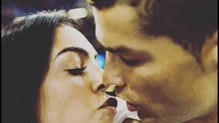 Cristiano Ronaldo kiss his girlfriends: Irina Shayk vs Georgina Rodriguez|Romantic kisses of Ronaldo