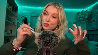 ASMR Mic Triggers! Mic Scratching, Tapping, and Brushing + Fully Mic Cover and Bugs🐛🩷 Day 5🎄✨