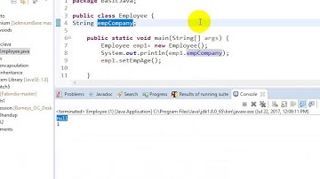 Selenium Videos - Java (encapsulation) Uploaded By Varshney Infotech - VIPL