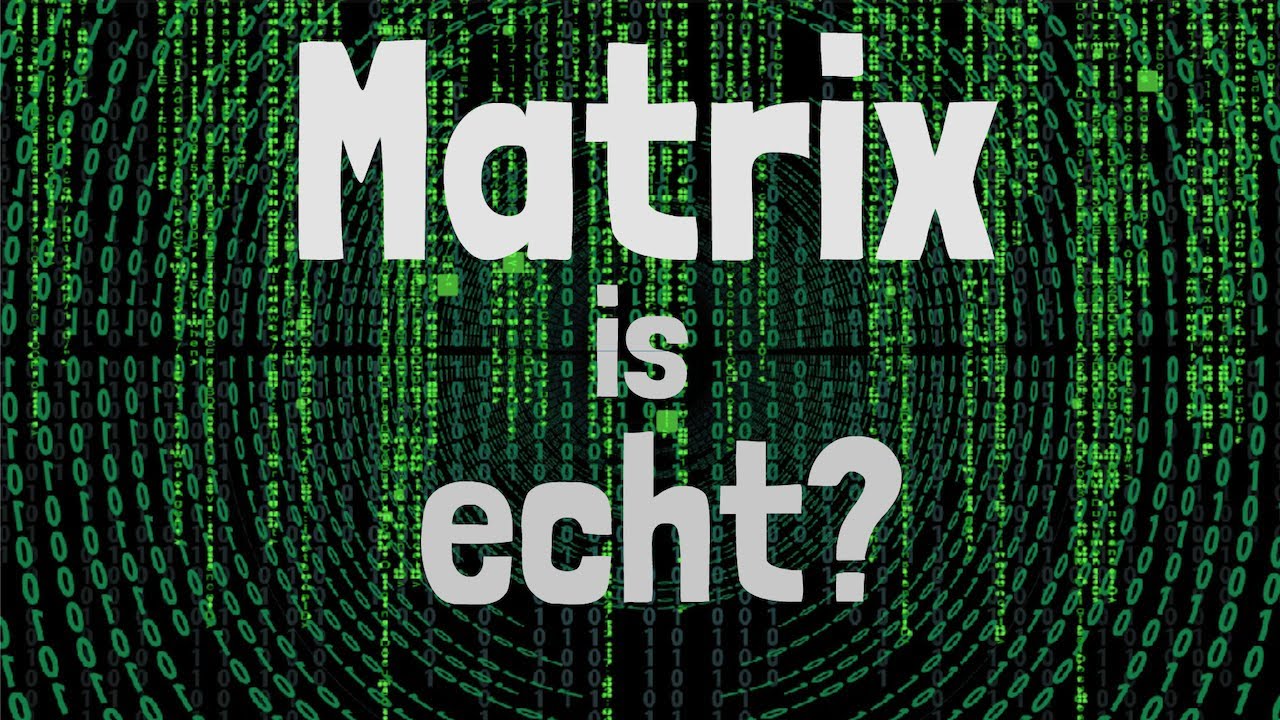 Waarom we in de Matrix leven! - YouTube
