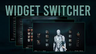 Unreal Engine 5 - Inventory - Widget Switcher -  Action RPG #100