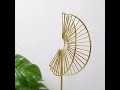 Gambar Hiasan Pajangan Meja Emas Dekorasi Rumah Luxury Golden Home Decoration - GINKGO LEAF dari Ahoki Store Jakarta Barat 6 Tokopedia