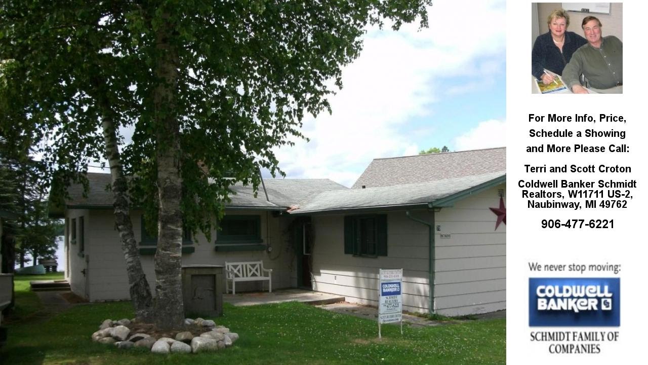 W7490 MILLECOQUINS LAKE, Engadine, MI Presented by Terri and Scott