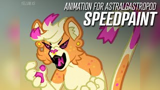 Animation for Astralgastropod SPEEDPAINT