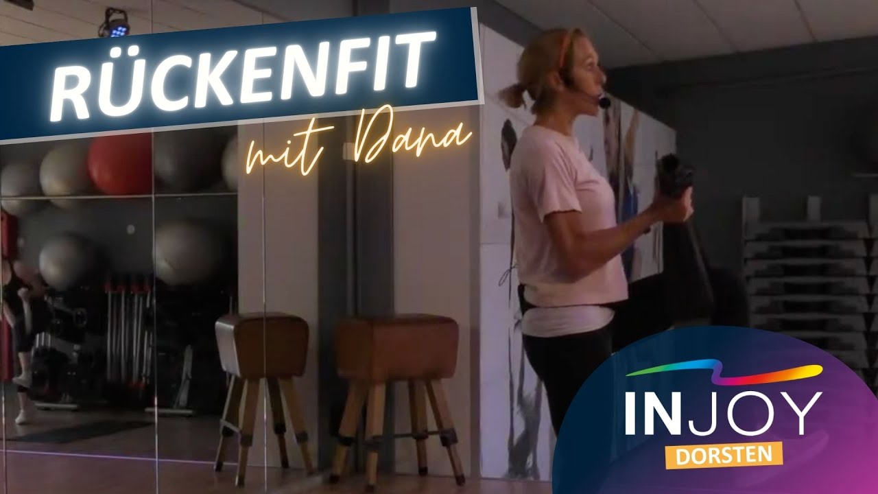 #53 // 55 Minuten RÜCKENFIT  〢  INJOY LIVE WORKOUT  〢 mit DANA