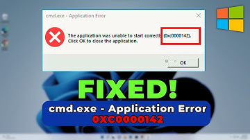 Fix CMD.exe Application Error 0xc0000142 on Windows 10/11 | Easy Step-by-Step Guide