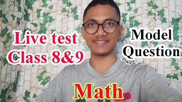 jcert class 8 math model question 2022 // jac class 9 math model question 2022 by hds tutorial