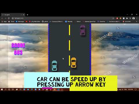 Project 1:Car Game with JavaScript & CSS - YouTube