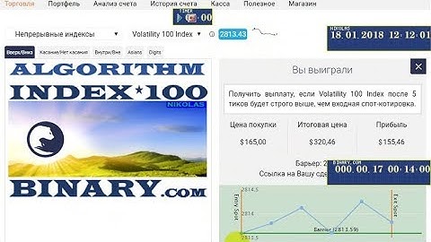 Algorithm Index * 100 Binary.com