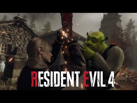 Resident Evil 4 Remake Demo PC [Mod] Shrek (Chainsaw Man)