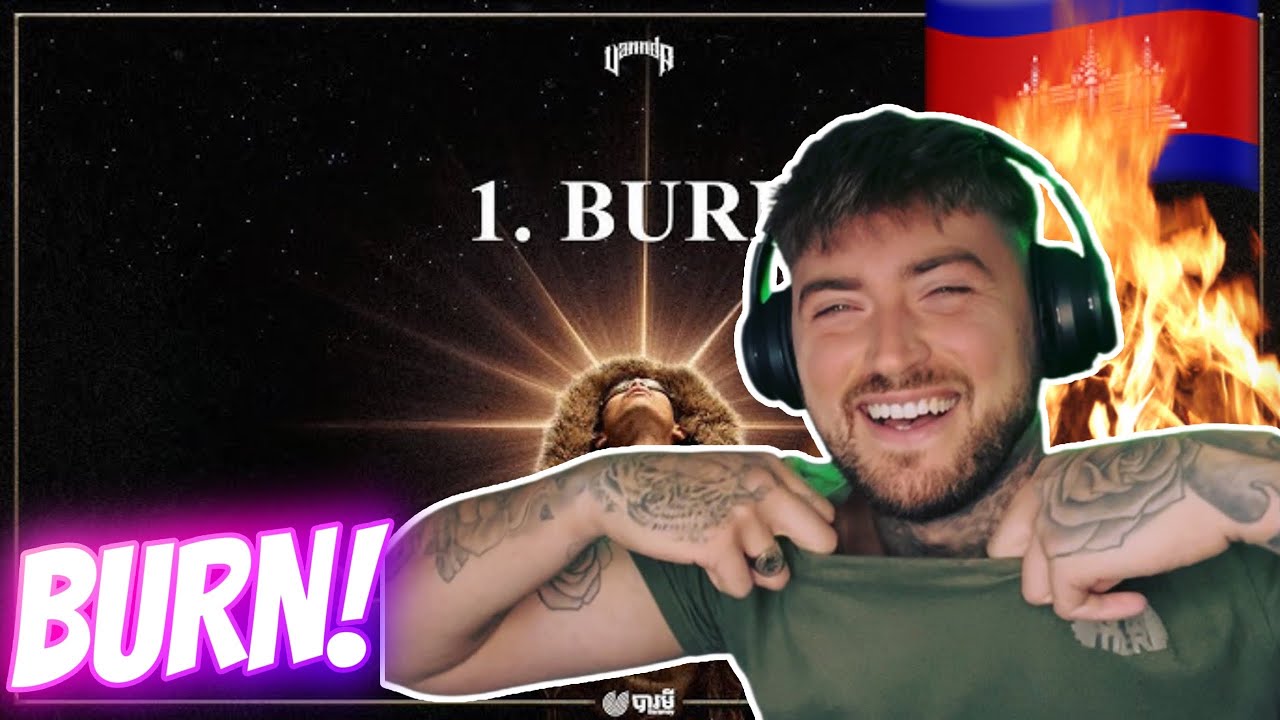 VANNDA 🇰🇭 - BURN (Official Audio) REACTION!!!
