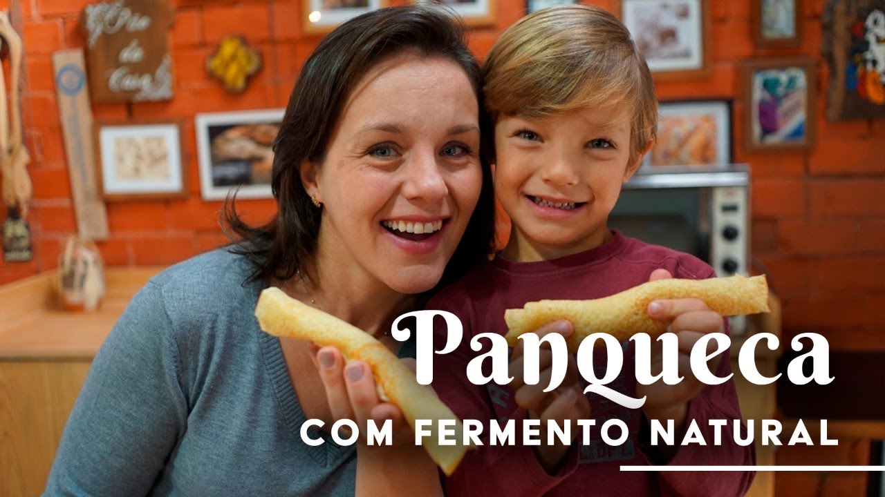 Panqueca com Fermento Natural
