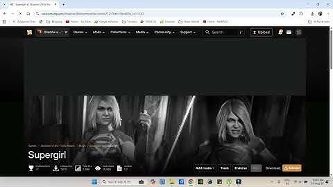 How to install mod in Shadow of Tomb Raider using nexus mods | Blonde Supergirl mod using nexus mod