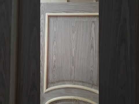 تم تنفيذ باب عمومي الشقه خشب موسكي طبيعي قوائم وحشو ملصوق قشره ارو