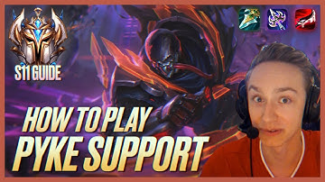 HOW TO PLAY PYKE SUPPORT SEASON 11 | Best Build & Runes | Season 11 Pyke Guide | League of Legends