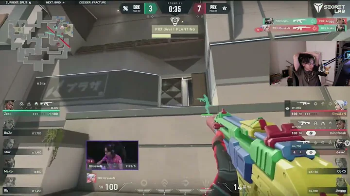 TenZ Reacts To PRX forsaken INSANE 4K