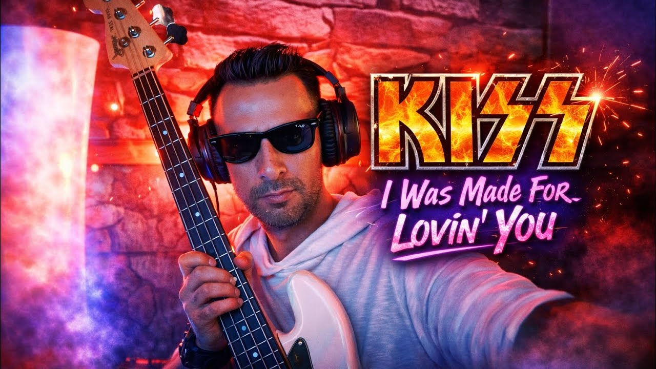 I Was Made for Lovin’ You – Instrumental Bass Cover (No Original Audio)