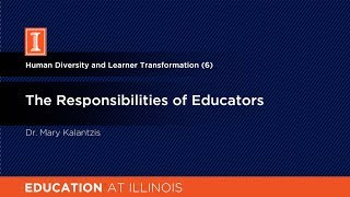 The Responsibilities of Educators
