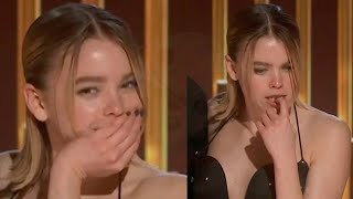 Milly Alcock's Giggly Golden Globes Appearance