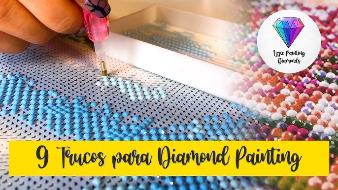 Cómo se hace un cuadro por diamantes o Diamond Painting? 