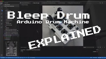 arduino drum machine : the bleep drum explained [schematic + code]