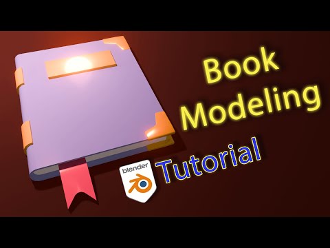 Step-by-Step Book Modeling Tutorial in blender
