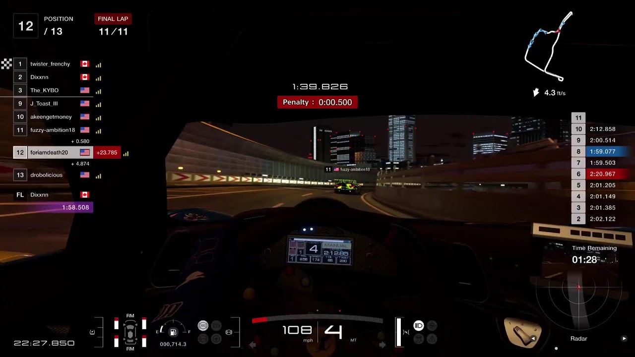 Let's Go Racing GT7 Daily & Sport Mode